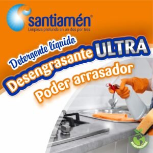 Detergente Líquido desengrasante Ultra